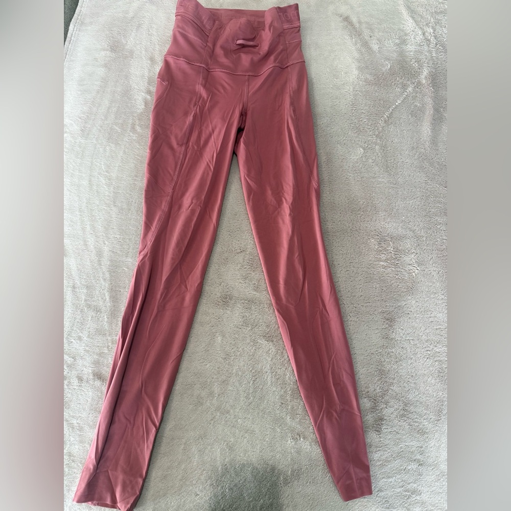 Lululemon Stylish Mauve Leggings